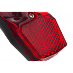 Svetlo na bicykel inštalácia: blatník Vellberg City červené 